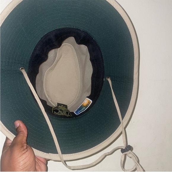 Beige Wide Brim Sun Hat - Picture 2 of 2